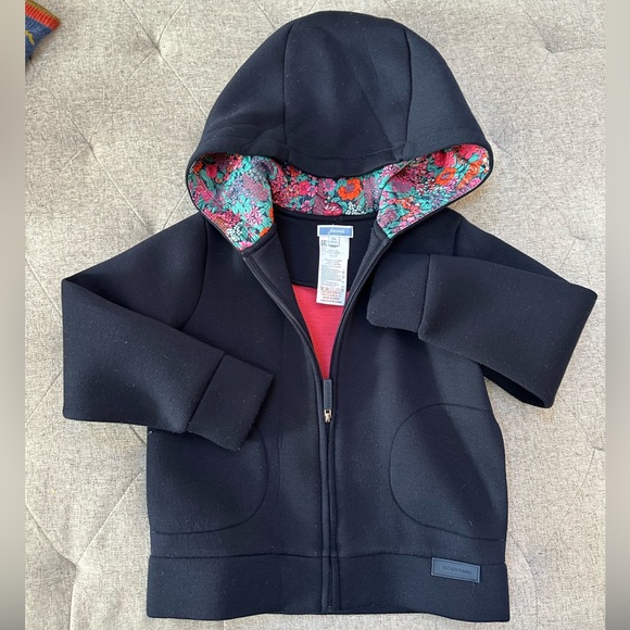 Jacadi Other - Girls Jacadi zip liberty of London hoodie sweatshirt size 6A